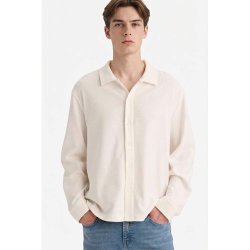 Chemise à manches longues Coupe boxy