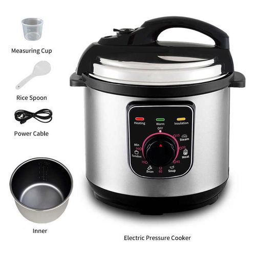 jubake Robot autocuiseur haute pression et cuiseur vapeur smart cocotte 6l