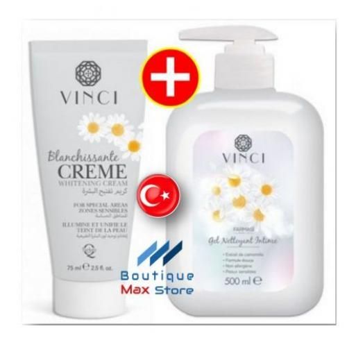 Pack Intimate crème blanchissante 75ml + Gel d'hygiène Nettoyant Intime 500ml