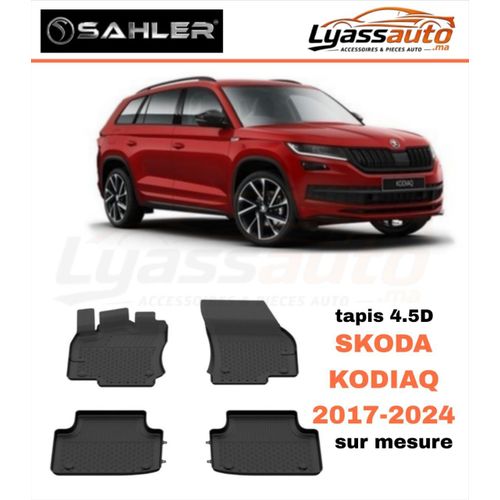 Tapis De Voiture 4.5D Pour SKODA KODIAQ 2017-2024
