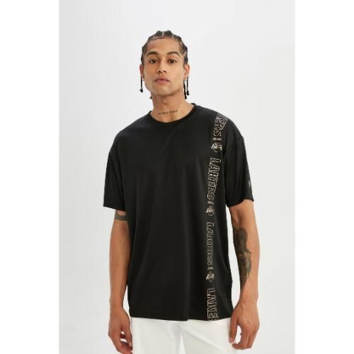 T-shirt Homme en polyester - Noir - C7306AX.