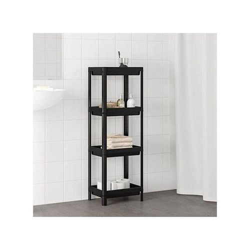 Magnifique tagre noire pour un rangement extra-ordinaire et pratique4 Niveaux