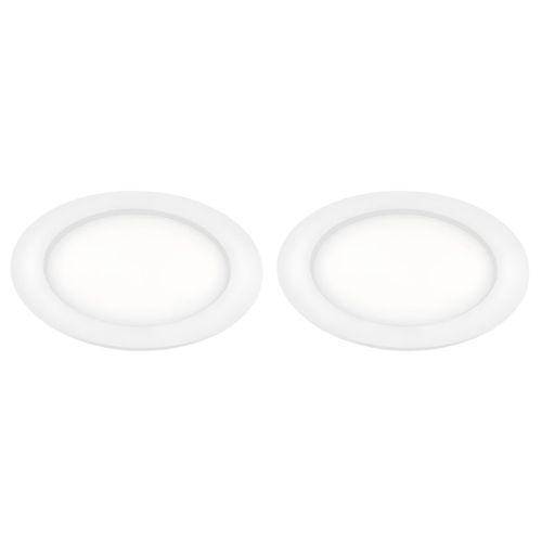 Panneau LED Encastré - Rond - Éclairage Intérieur - Blanc 6W