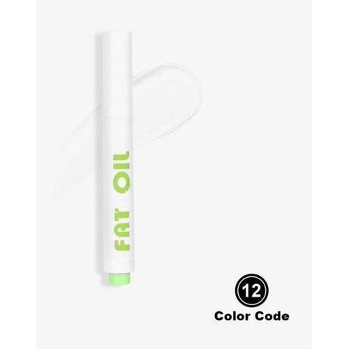 Fat Oil Stick Click-Baume à lèvres Hydratant Transparent, N°12