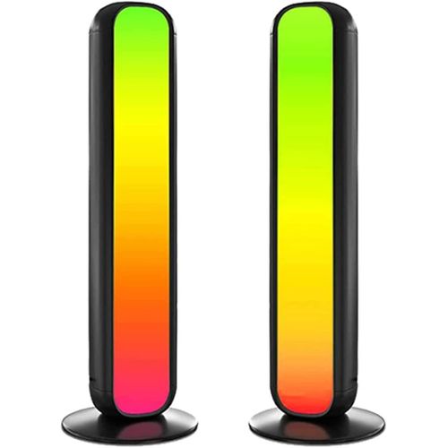 Smart LED Light Bar WiFi avec modes dynamiques et synchronisation musicale pour divertissement à domicile et décoration de chambre.