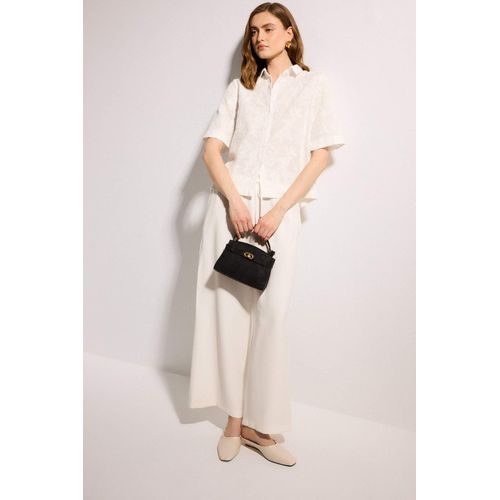 Pantalon large Coupe droite