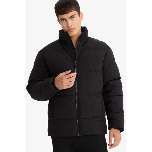 Doudoune col montant avec poches