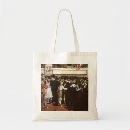 Tote Bag Boule masquée à l'Opéra par Edouard Manet Unique, haute qualité