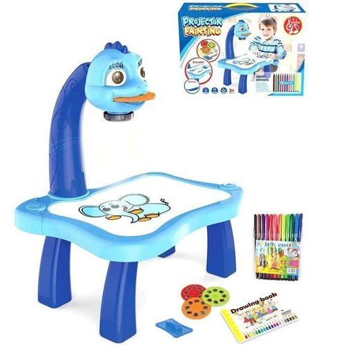 Table de projection de dessin pour enfants jouet projecteur de traage et de dessin avec lumire et musique