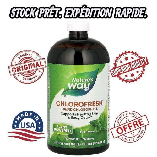 Chlorofresh - Chlorophylle liquide - Menthe