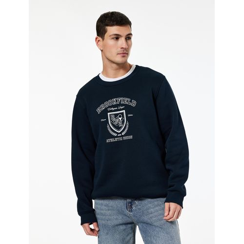 Sweat-shirt imprimé - Marin