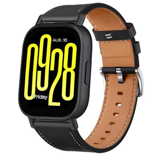 Bracelet en cuir Noir pour Redmi Watch 5 Active