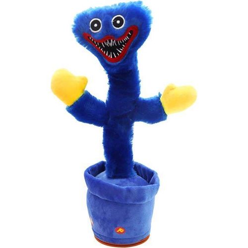 huggy wuggy danse avec musique enregistrée et répète la parole-batterie rechargeable