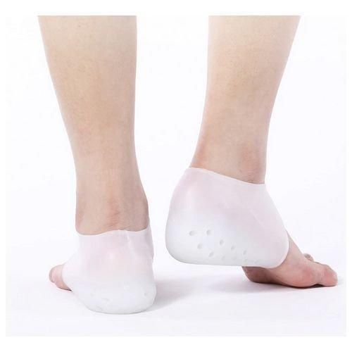 Talonnette Silicone Invisible Augmentation Taille 3 cm et Protege Talon Unisexe