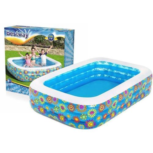 Bestway Piscine Gonflable Enfants Adultes Été Baignoire été Bébé 290 x 175 CM