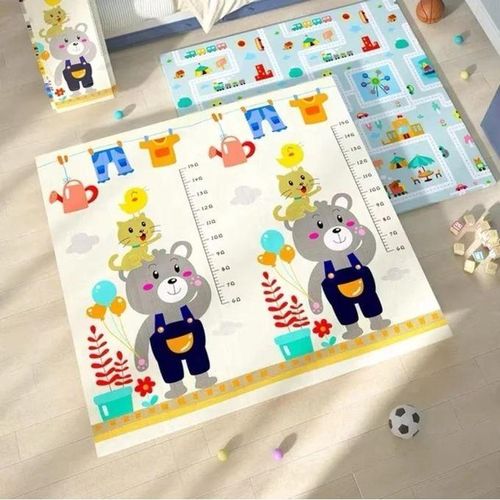 Tapis antichoc, antiallergique pour chambre d'enfant