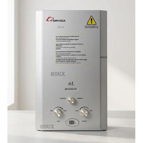 Chauffe-eau À Gaz 6l - 6 l/min - Automatique