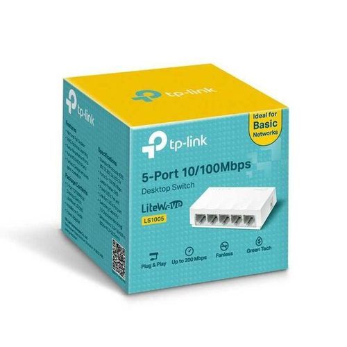 TP-Link Switch 5 Port Desktop Switch 10/100Mbps LS1005