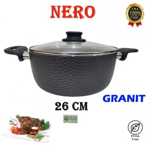 MARMIT GRANIT 26 CM P10 avec couvercle