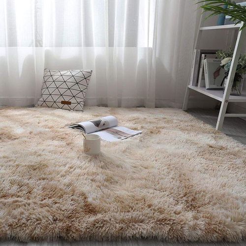 Tapis 150x200 cm Tapis de salon doux et moelleux appliquer sur le sol de la chambre