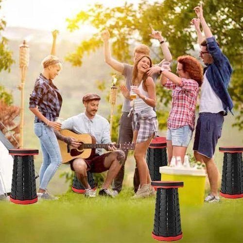 Moulinette pliable rtractable avec support ajustable capacit 400 lb Idal pour les activits en plein air