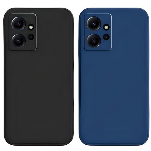 Pochette pour Xiaomi Redmi Note 12 4G Antichoc bleu et noir