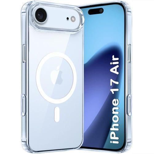 Coque iphone 17 Air original transparent magsafe Soft pour 2x incassable cadeaux