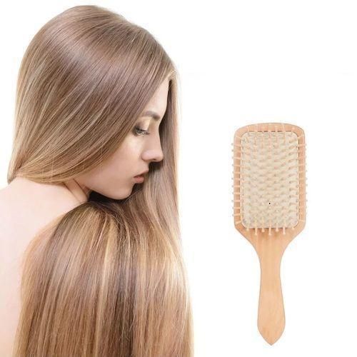 Naturel Premium en bois bambou brosse à cheveux