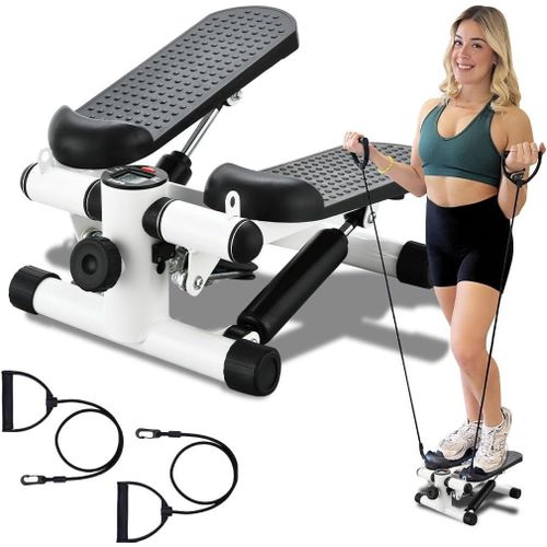 Stepper compact pour entraînement à domicile avec bandes de résistance