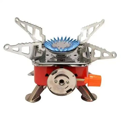 Mini Réchaud Portable pour Cuisine Extérieure – Brûleur Gaz Léger et Résistant pour Camping
