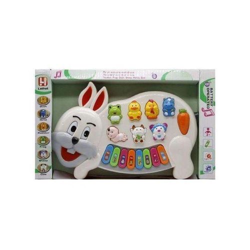 Piano Lapin Jouet éducatif , piano à queue de lapin, cadeau pour enfants