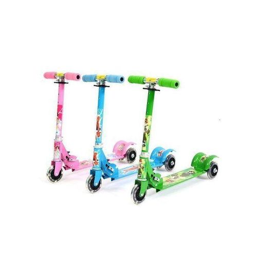 Trottinette Pliable pour Enfant de 4 À 10 Ans Scooter Ajustable sur 3 Niveaux