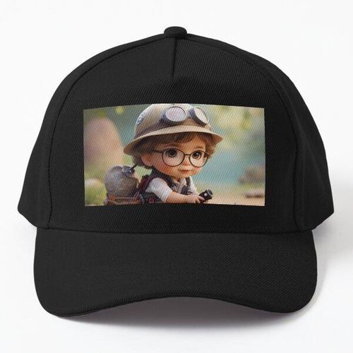 casquette personnalise Mini archologue mignon casquette noire unique