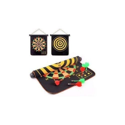 Dart Jeux De Flechettes Double Face Magnetque - 6 Flechettes