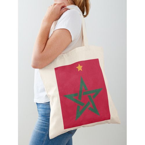 حقيبة يد قطن كلاسيكية لكأس العالم في المغرب