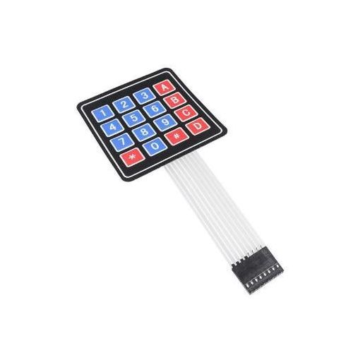 Clavier matriciel à membrane 16 touches 4×4 Interface 8 broches