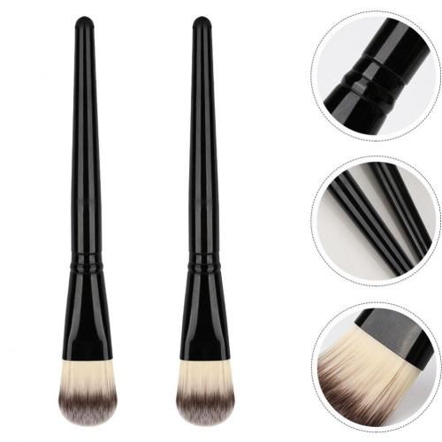 2 Pcs Plastique Brosse Pour Masque Facial Applicateur De Masques