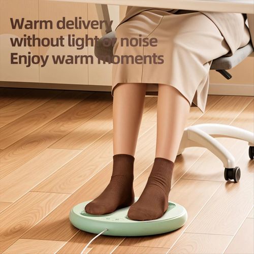 Appareil de Massage des Pieds Chauffant Chauffe-Pieds Confortable Anti-Froid pour Usage Quotidien