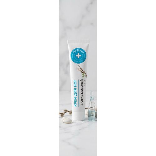 Crème pour les pieds anti-callosités et cors à l'extrait de saule blanc (Salix Alba) - The Doctor Health & Care.