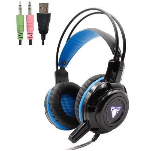 Casque Gamer RGB , Casque Gaming Avec Micro , USB + jack 3.5mm - Pour PS5 PS4 Xbox One S PC , Microphone - GH-215