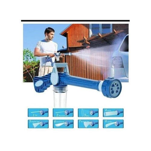 Pistolet à Pression Multifonctionnel 8 en 1 Pour Laver Voitures, Fenêtres