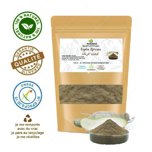 Kiglia Africanac Poudre 200g - Raffermissant - llasticit - Tonicit de la peau