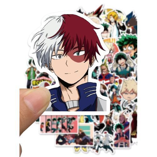 lot de 10 stickers anime Mon Héros autocollants by moroccan otaku