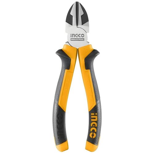 Pince coupante - Acier allié - Coupe de précision - 180mm Jaune/Noir
