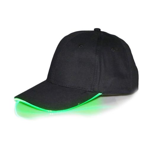 Casquette réglable et lumineuse LED