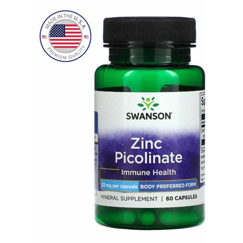 Zinc picolinate 22 mg 60 capsules