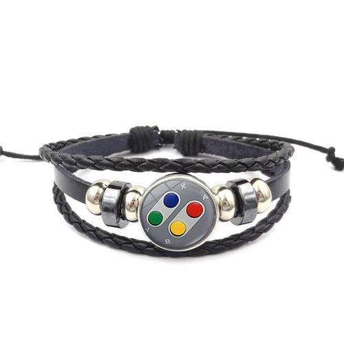 Bracelet En Cuir Video Game Controller 11 HD Video Games