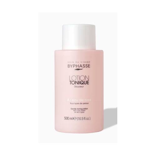 Lotion Tonique à l'eau de rose tous types de peaux, 500ml