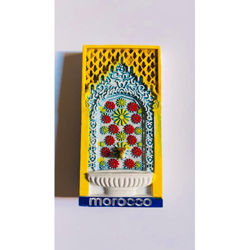 piece magnétique pour pour réfrigérateur /Décoration marocaine