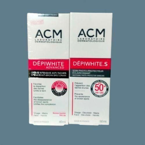 PACK DEPIWHITE ADVANCED Anti-taches 40ml + DÉPIWHITE S soin photoprotecteur éclaircissant .